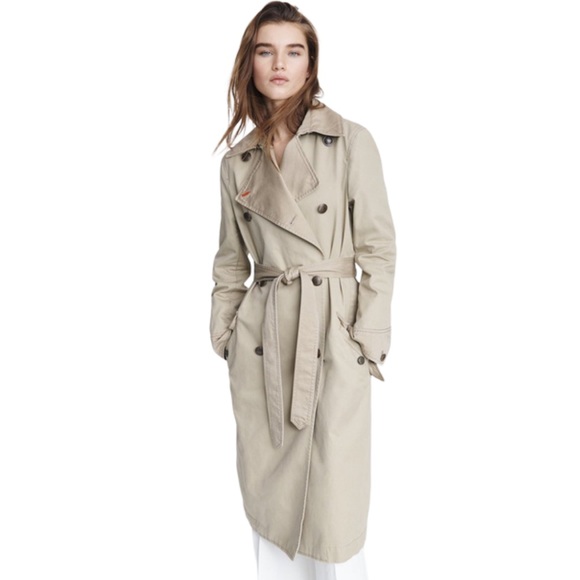 Rag & Bone Oversized Cotton Coat - Picture 1 of 7